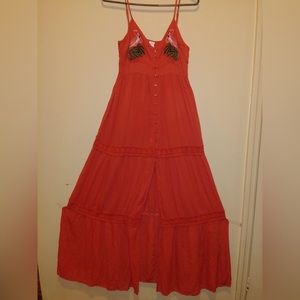 Coral Maxi Dress Rush. New, no tags(diferents sizes.)